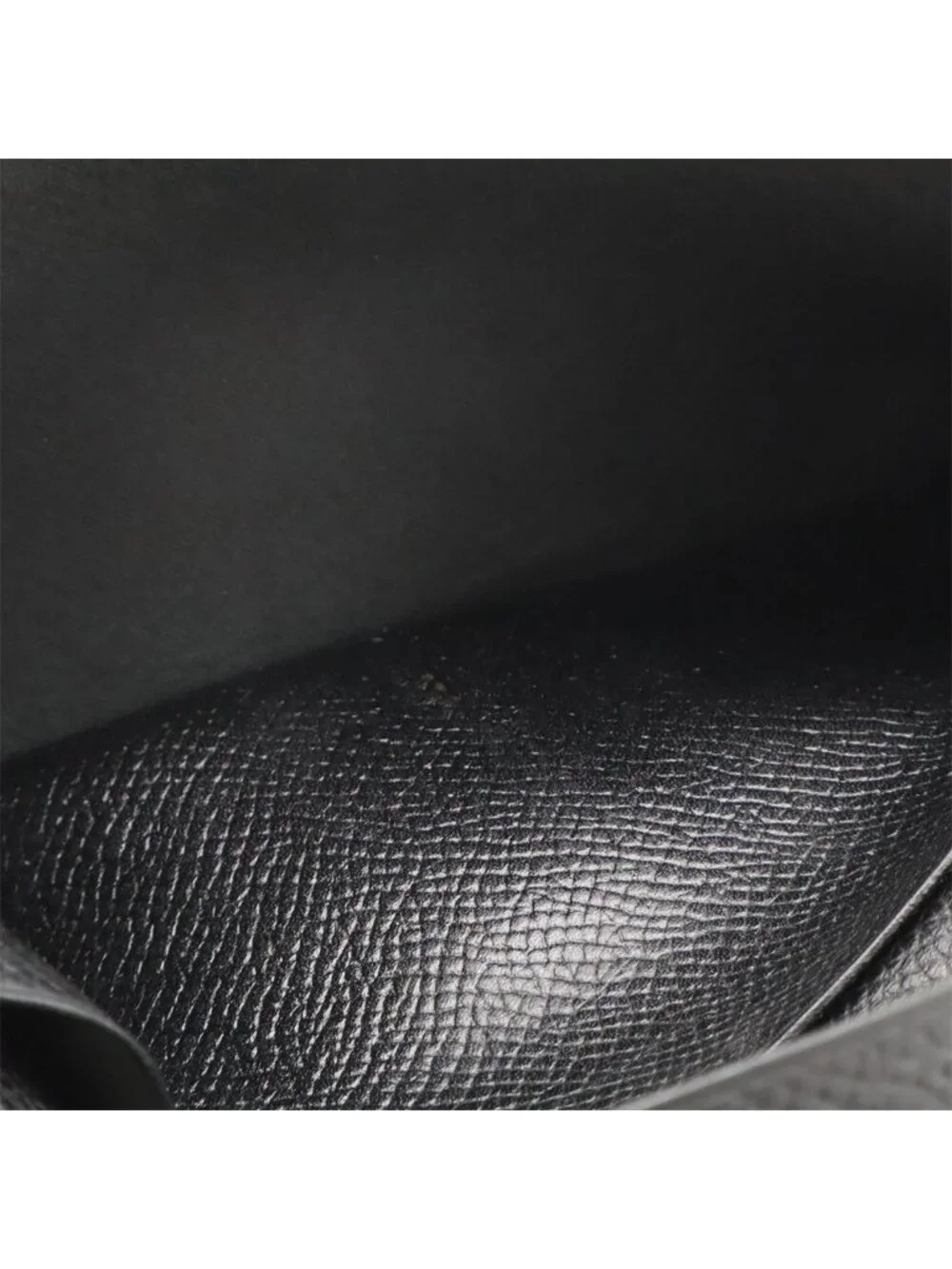 Hermes Mc2 Fleming Bifold Wallet Veau Epsom Black